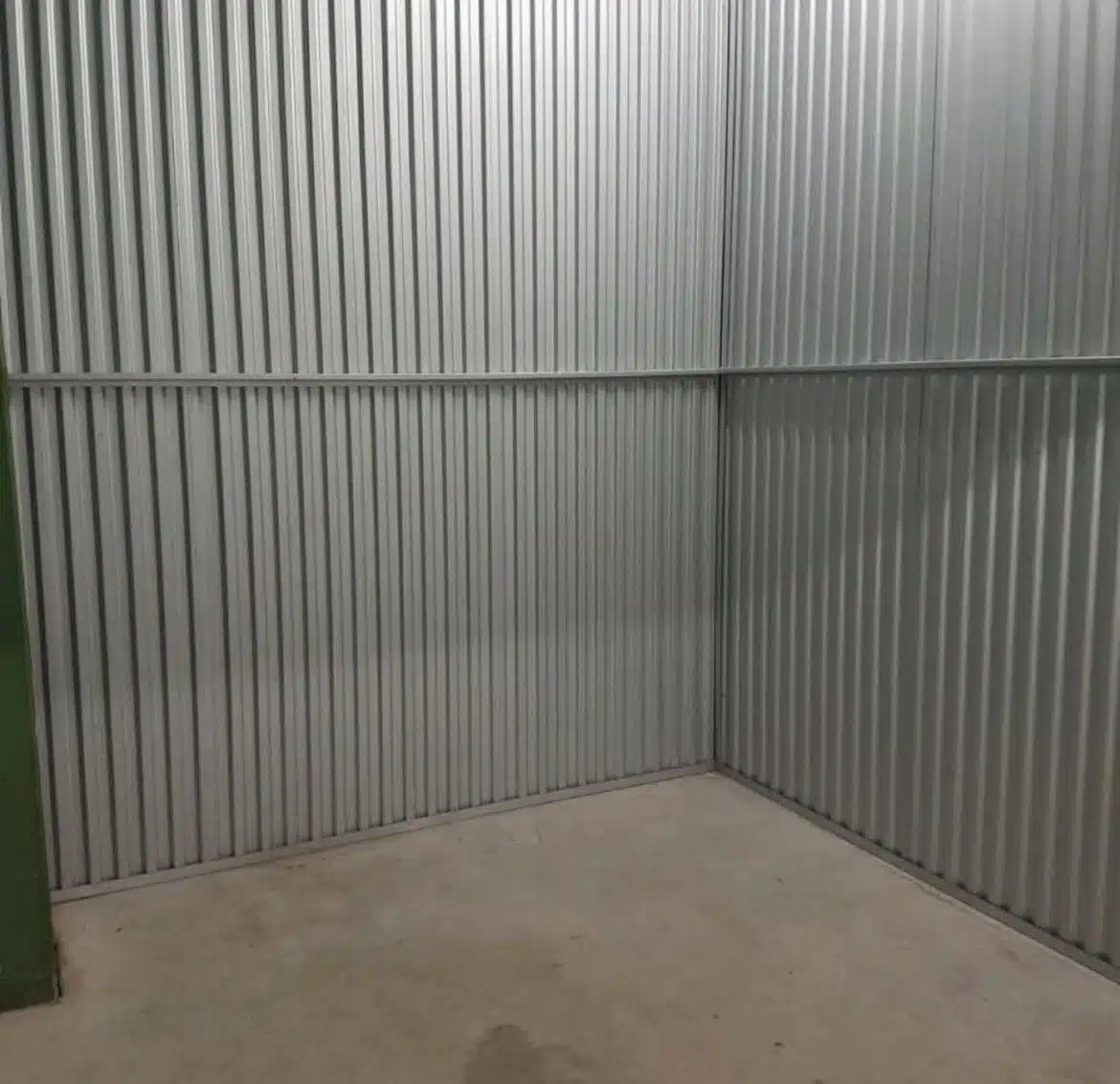 Garage nach der Auflösung